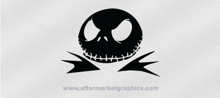 Nightmare Before Christmas Jack Skellington Decal 02